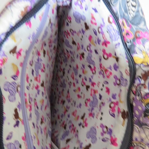 ⭐️HP⭐️Vera Bradley 3 Zip Hipster Bag-Mickey's Sweet Treats and Sweet Treat Ditsy - Picture 12 of 12
